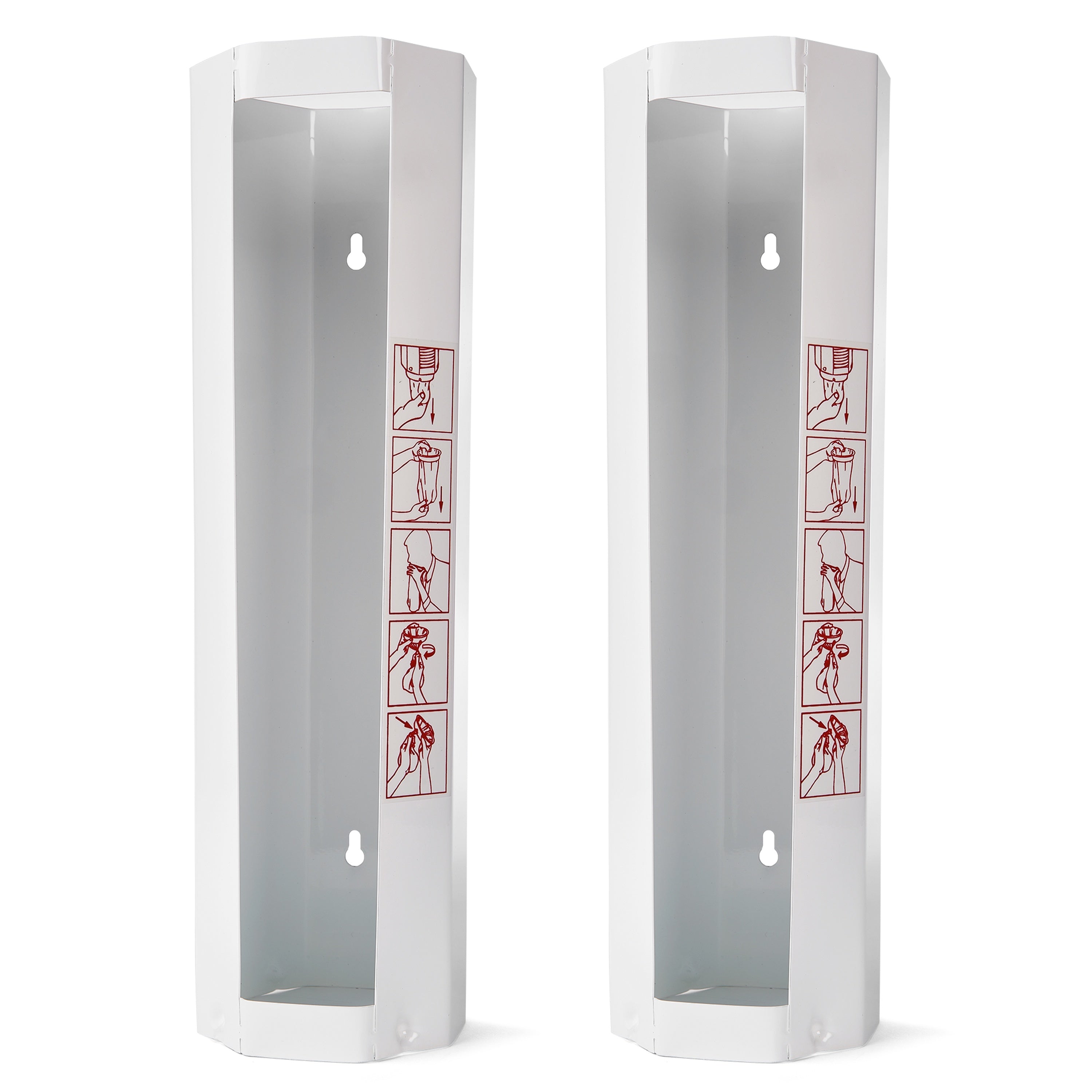 HaseMed Metal Dispenser for Sickness Bags Size: XL