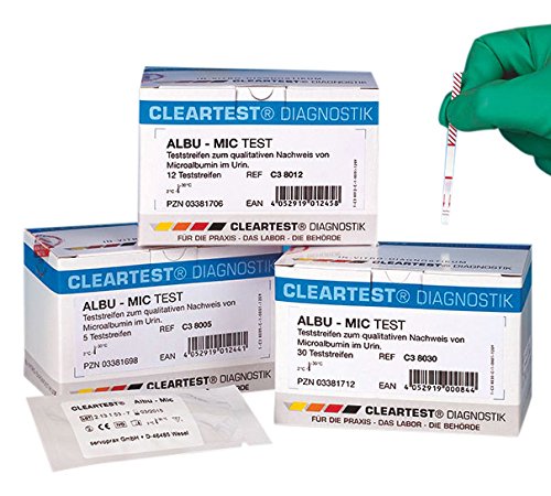 Cleartest Albu-Mic Test Canister (30 Tests, Loose)