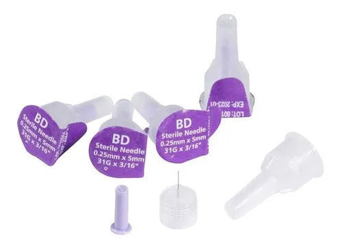 BD Ultra-Fine Pen Needles, 0.25x5mm 31G (320522)