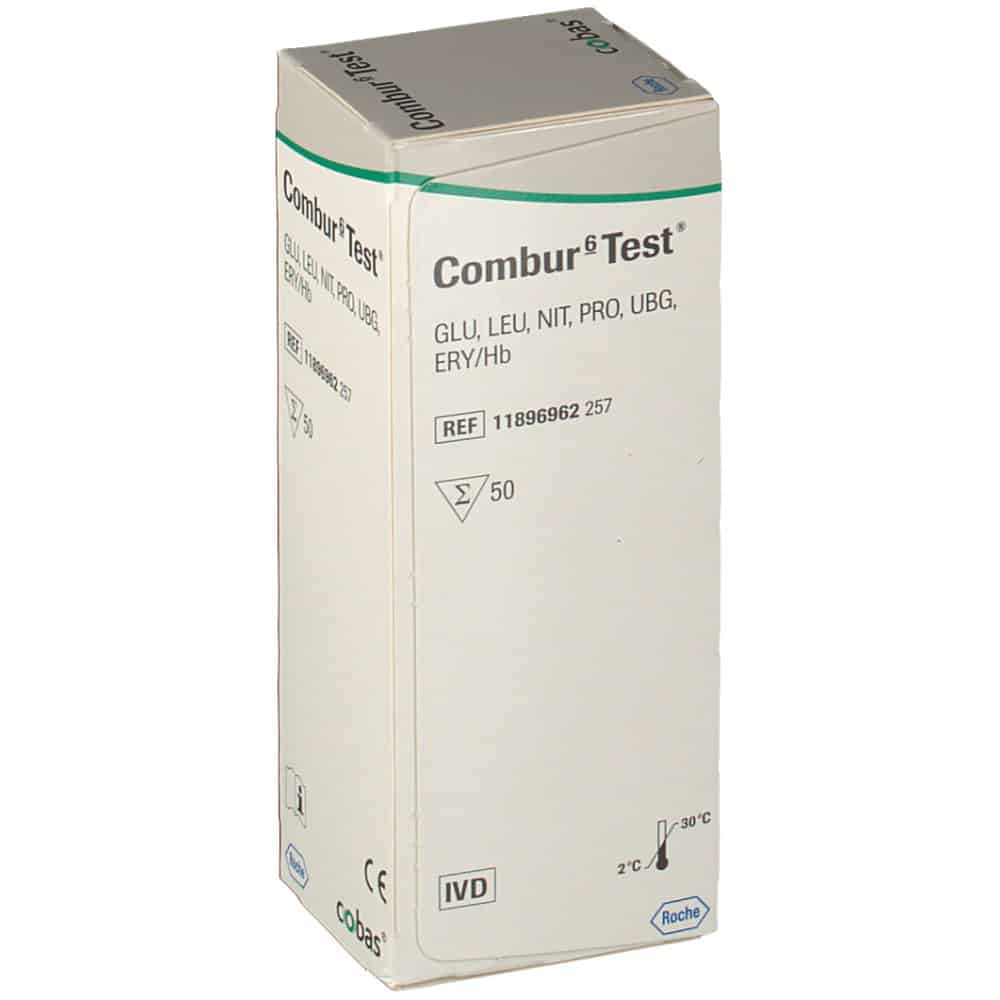 Roche Combur 6 HC Urine Test Strips