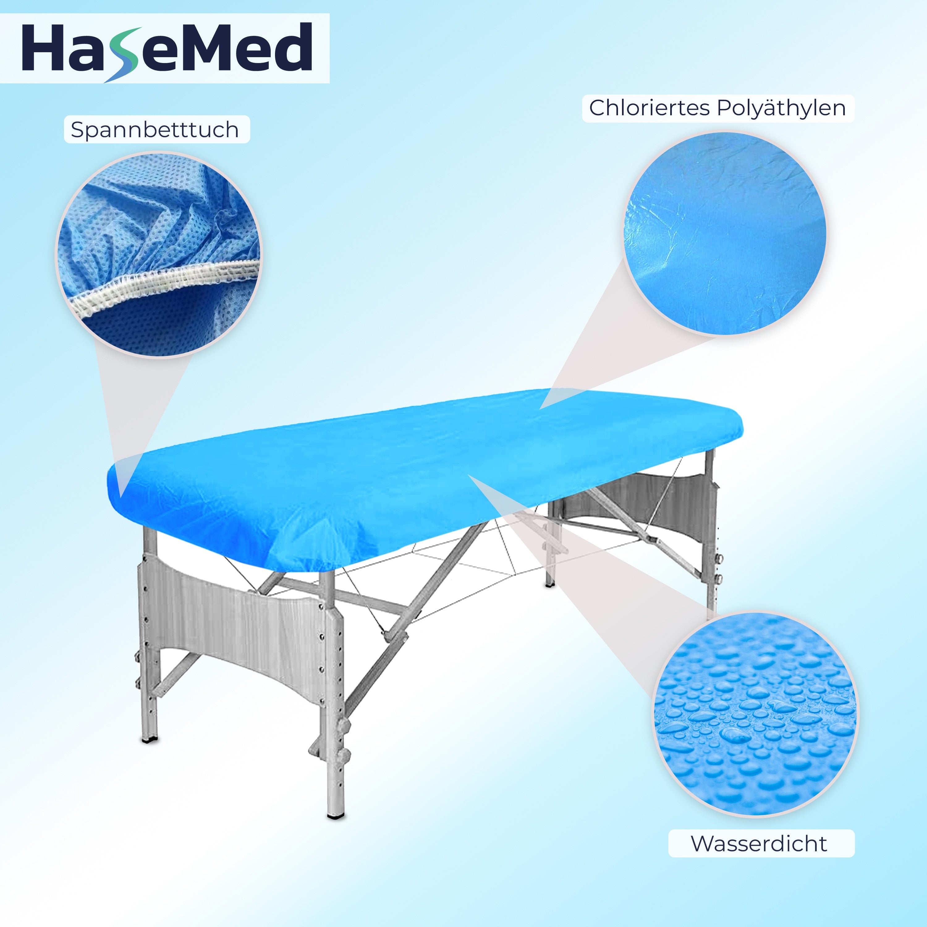 Hasemed Matratzenschoner 210x90x20cm | 10 Stück