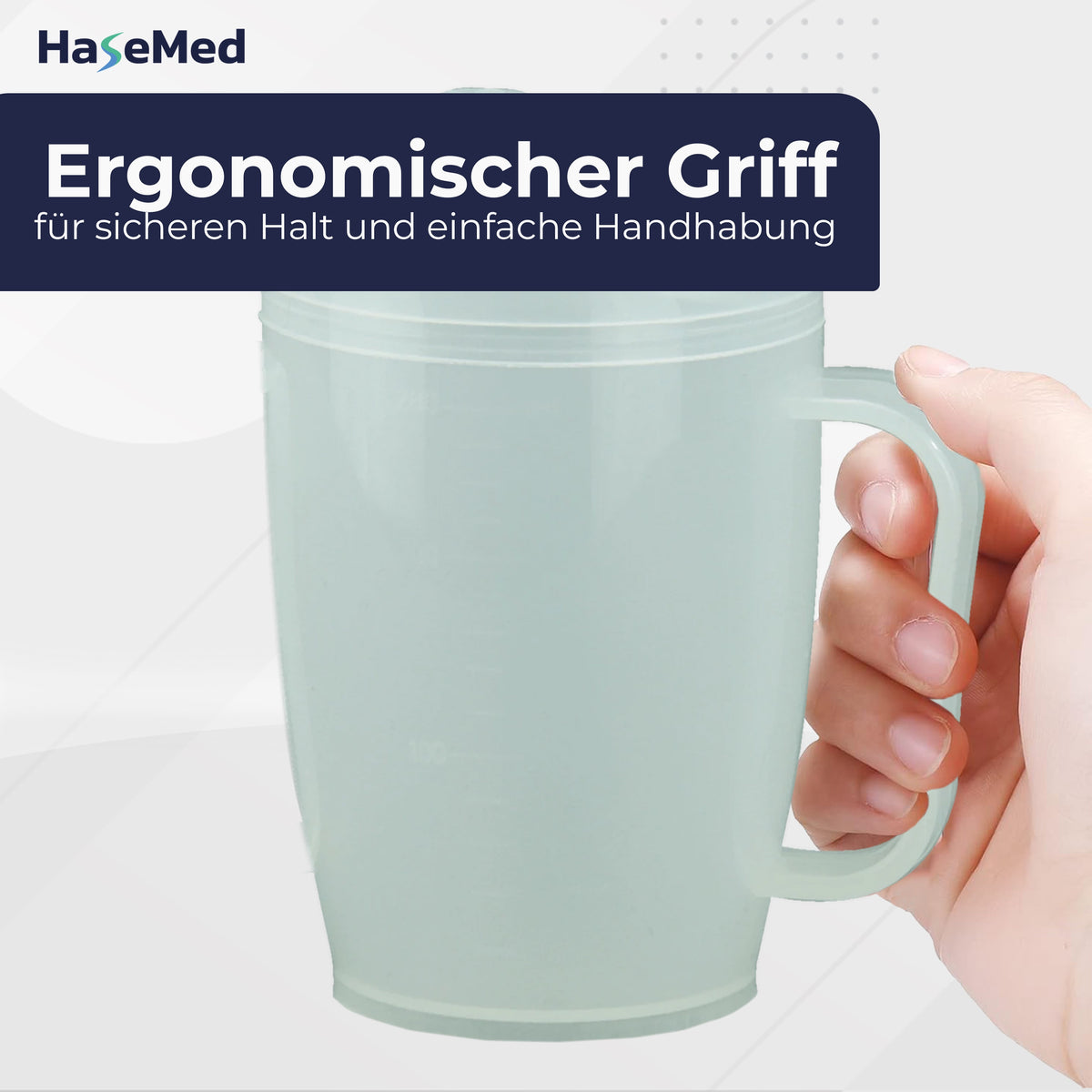 Hasemed Drinking Cup with Handle and 4mm Spout