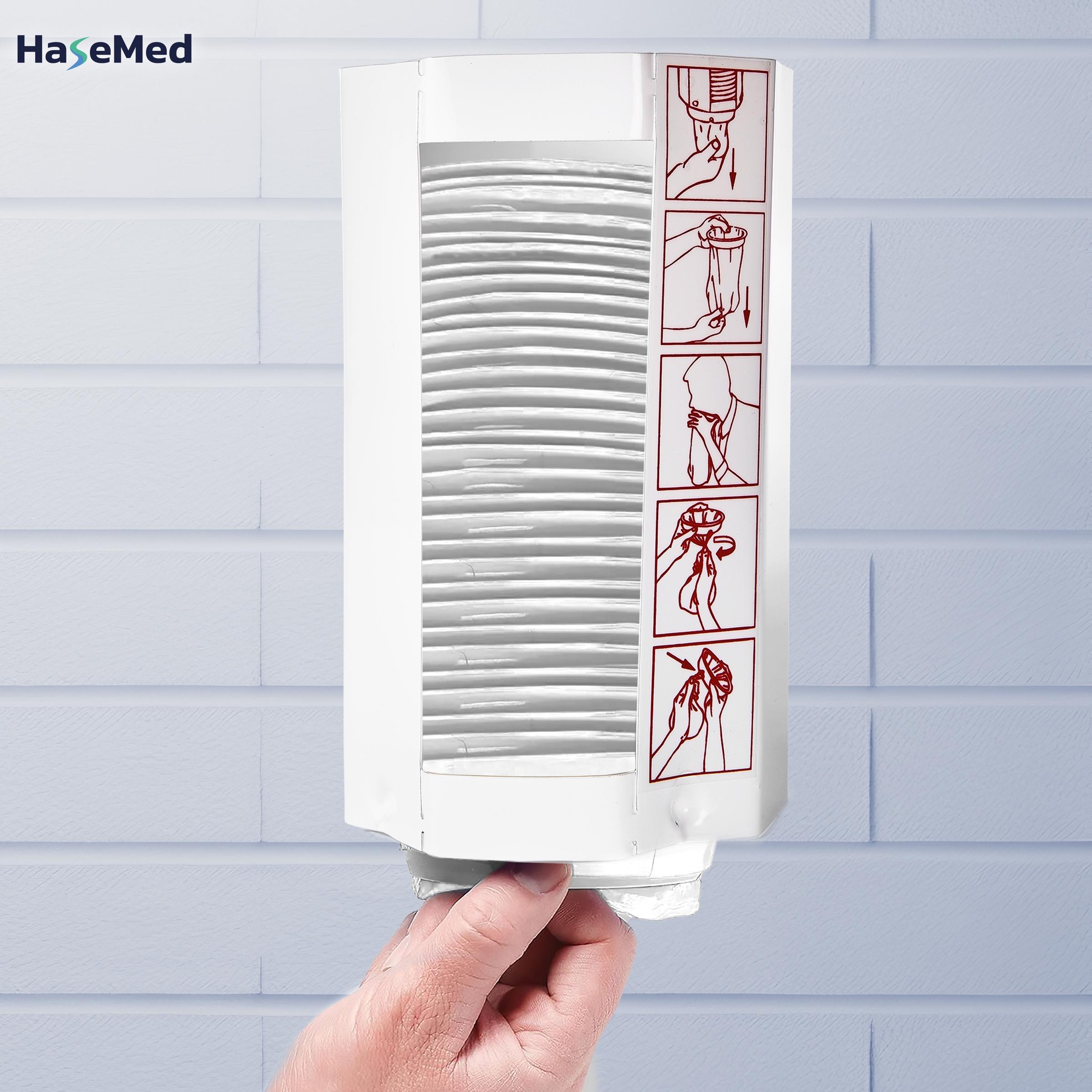 HaseMed Metal Dispenser for Sickness Bags Size: M