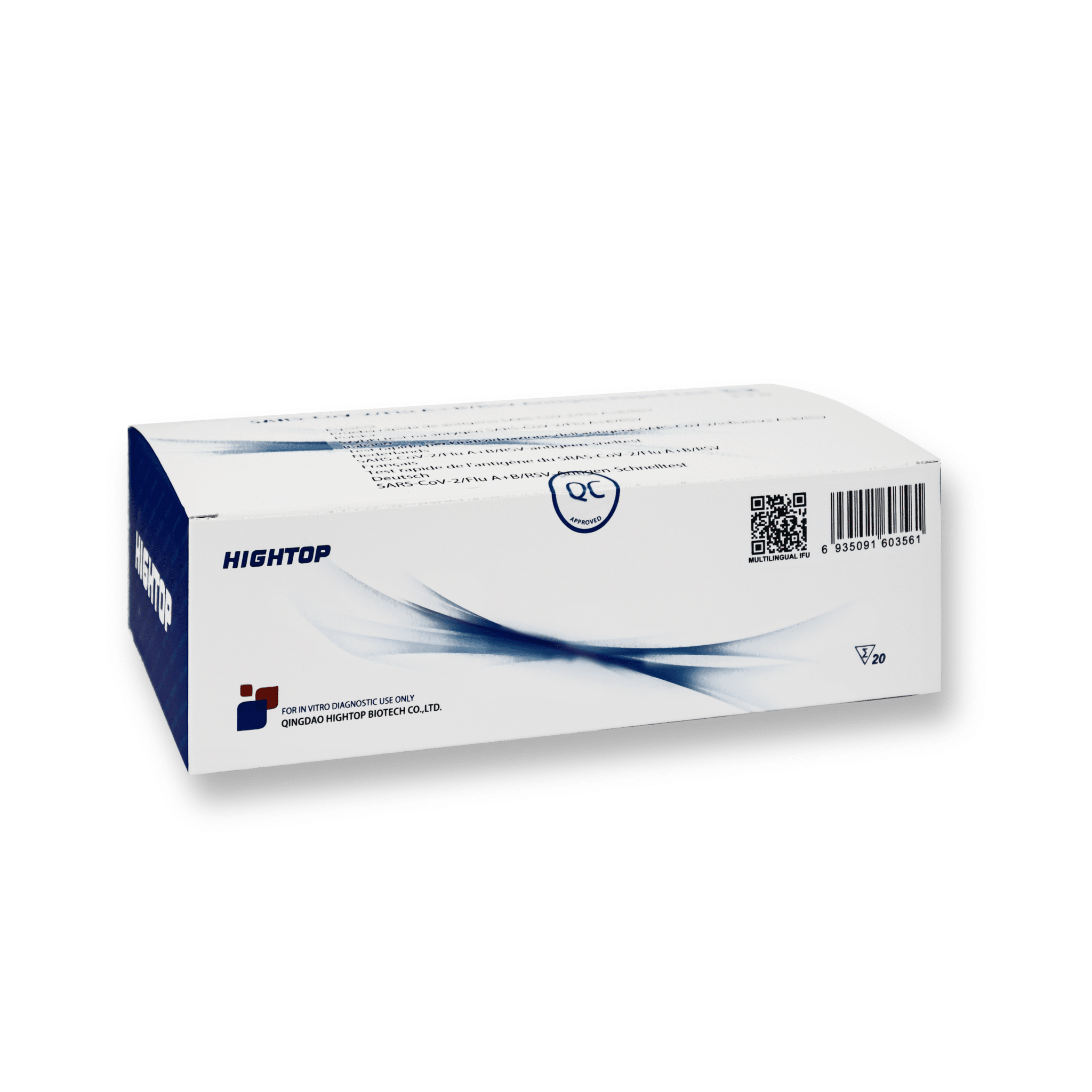 HighTop RSV & Influenza A/B + Corona Combo Rapid Test 4in1