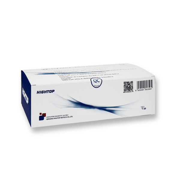 HighTop RSV &amp; Influenza A/B + Corona Kombi Schnelltest 4in1 20 Stück