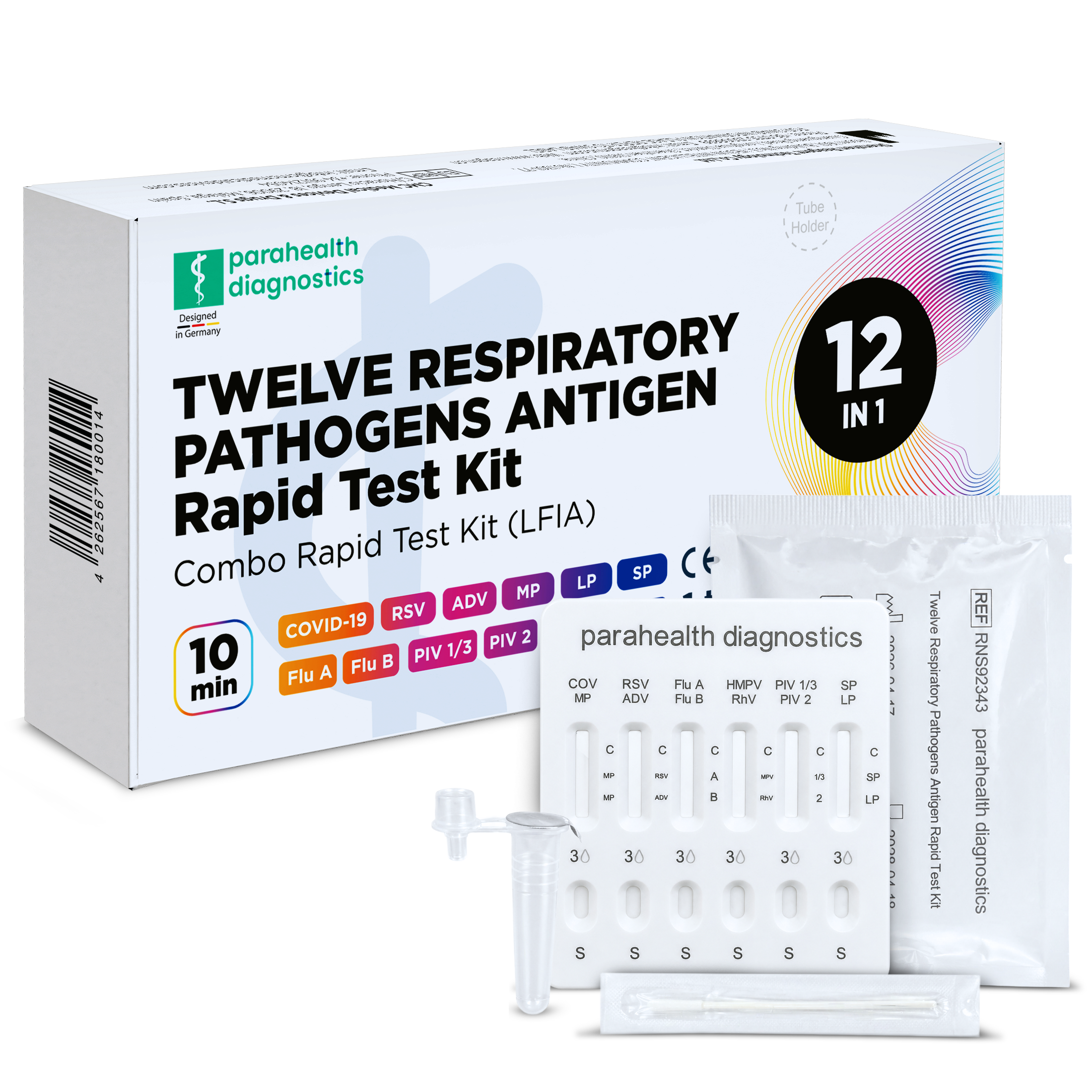 parahealth diagnostics 12-in-1 Respiratory Multitest