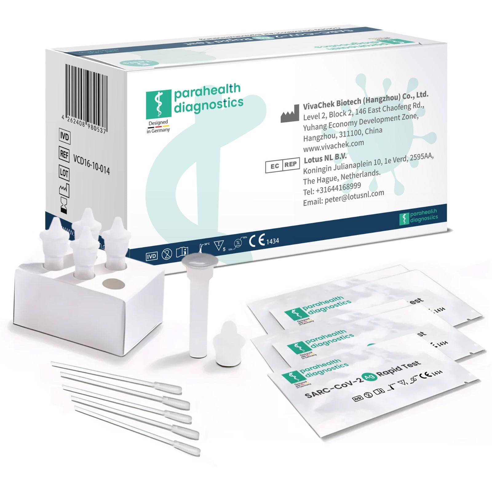 parahealth diagnostics SARS-CoV-2 Antigen-Schnelltest zur Eigenanwendung